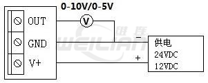 SF60面風(fēng)速傳感器 電氣連接 維連傳感器