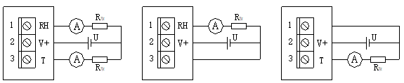 TS100溫濕度變送器 接線說(shuō)明 維連溫濕度傳感器